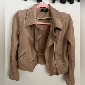 Tan Suede Women's Jacket